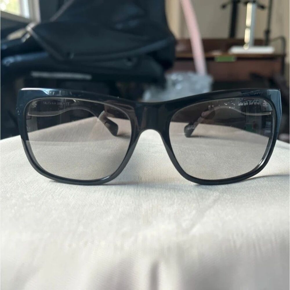 RALPH by Ralph Lauren RA5164 Black Square Sunglasses 57/17 135 Gray Gradient
